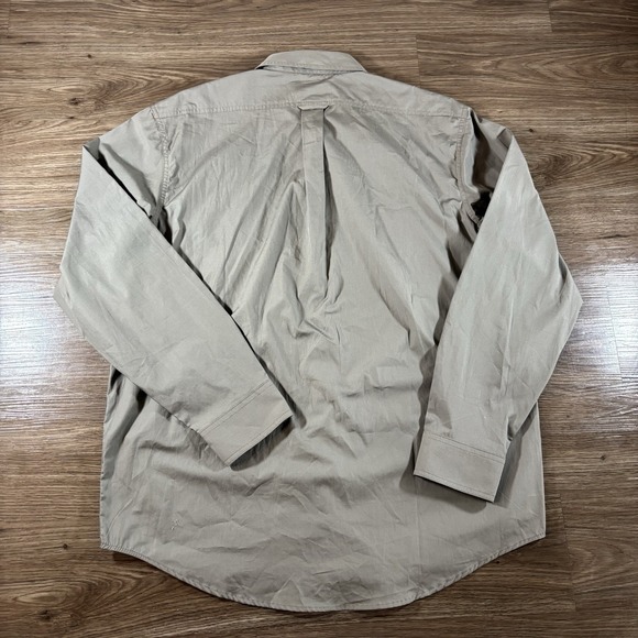 Filson Mens Large Grey Washed Feather Cloth Shirt Outdoors Hiking - Picture 6 of 8